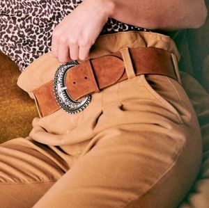 Sezane Austin Trousers Caramel